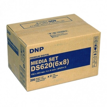 KIT PAPIER DNP DS620 (6x8)